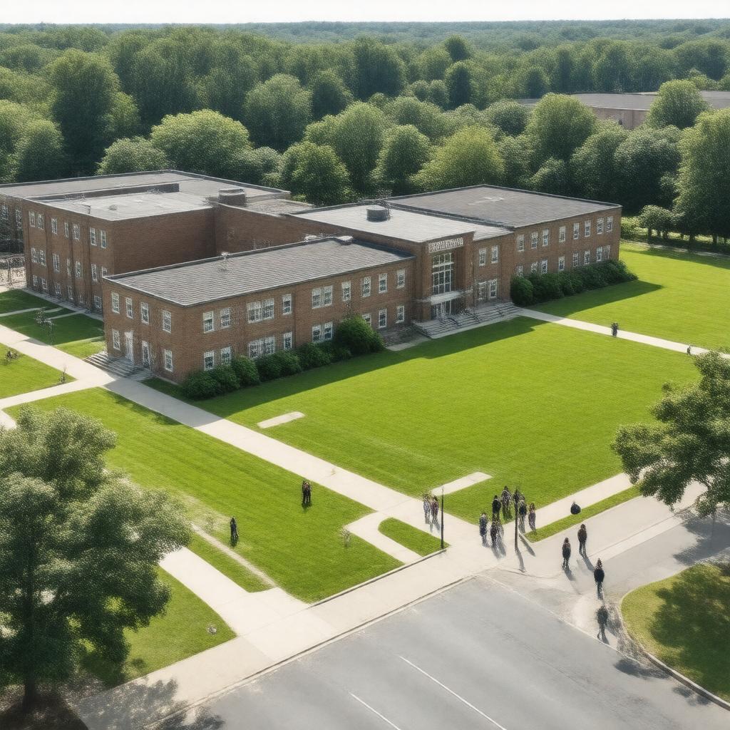 AI-created image of East Bridgewater Public Schools