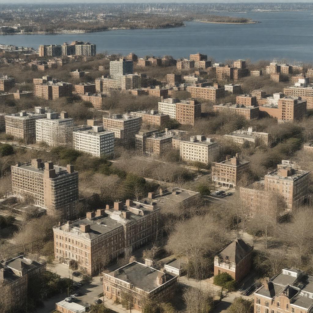 AI-created image of East Cambridge