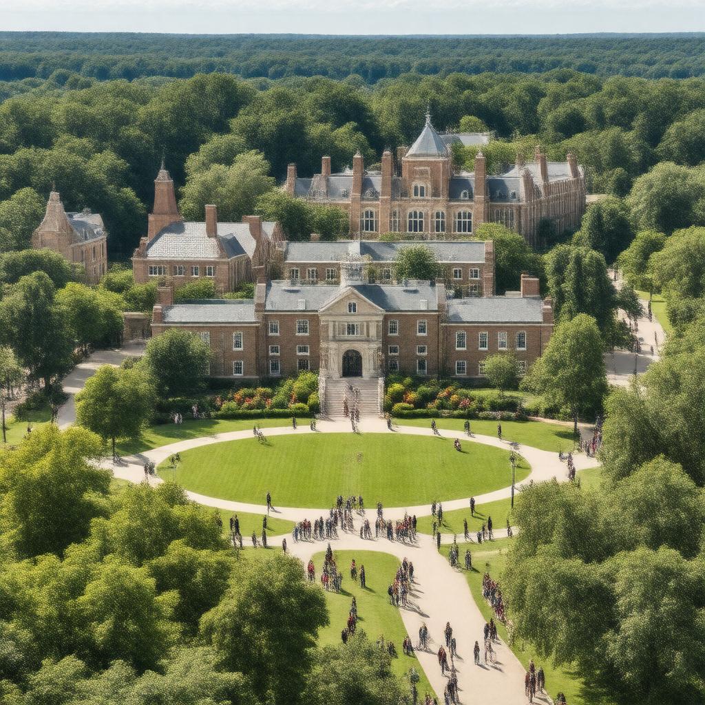 AI-created image of East Campus