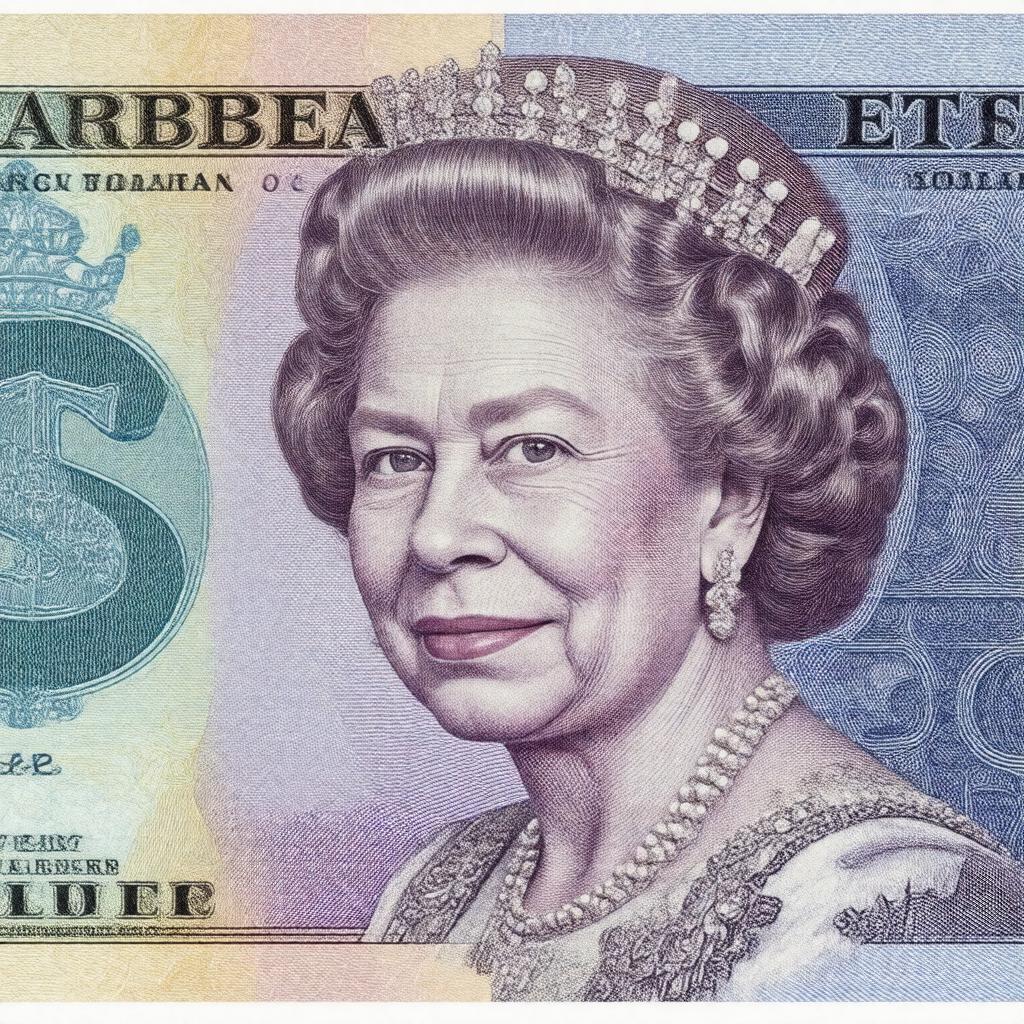 AI-created image of East Caribbean dollar