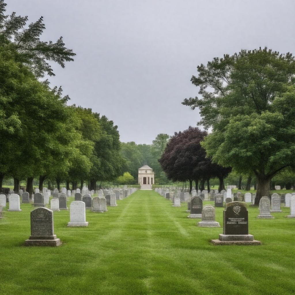 AI-created image of East Cemetery