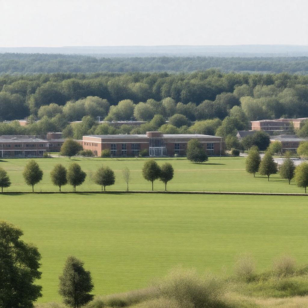 AI-created image of East Central College