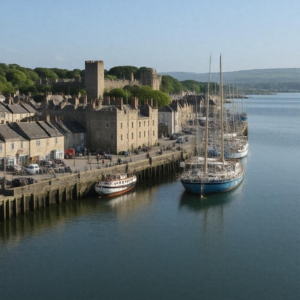 AI-created image of East Cowes