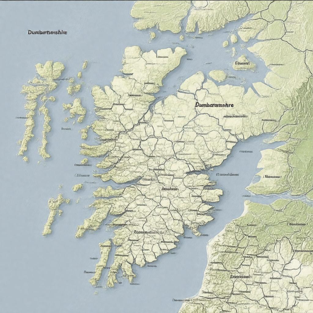 AI-created image of East Dunbartonshire