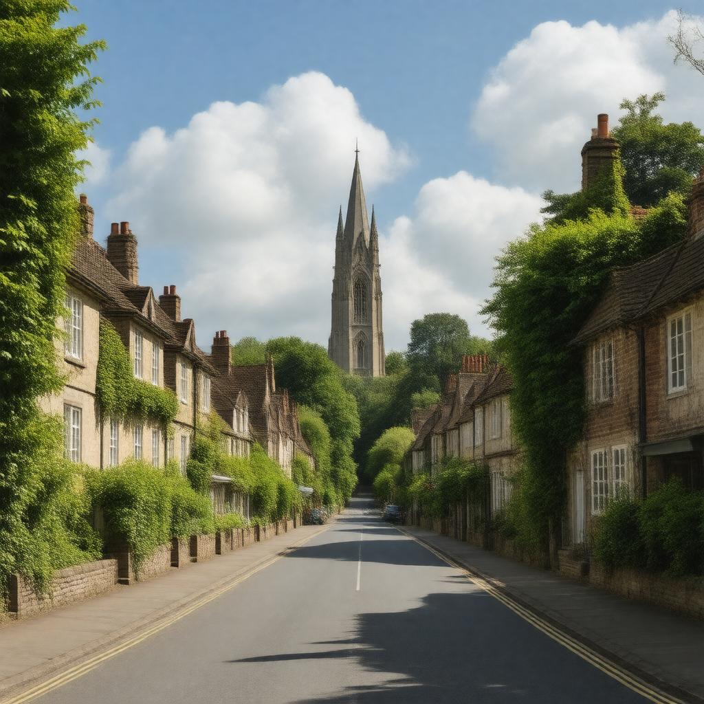 AI-created image of East Grinstead