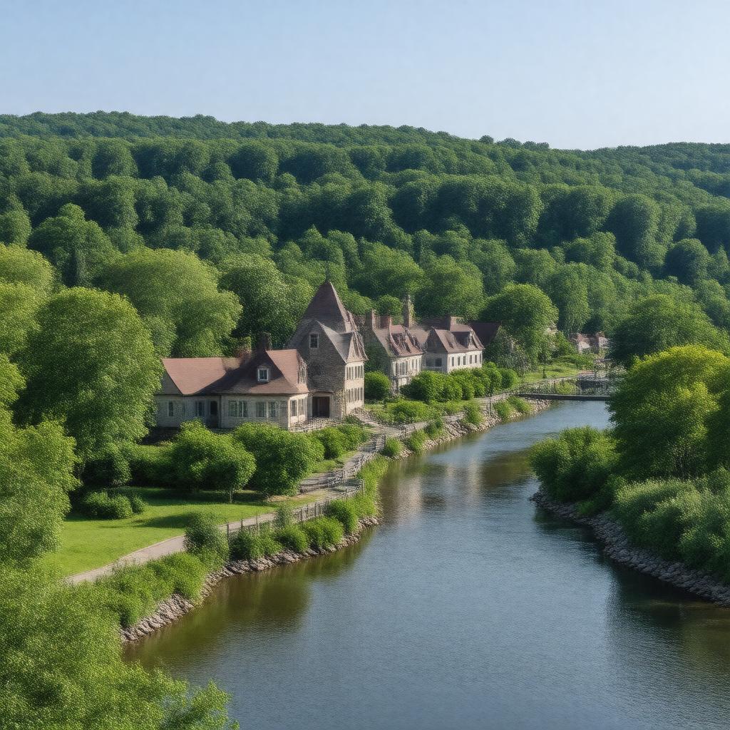 AI-created image of East Haddam