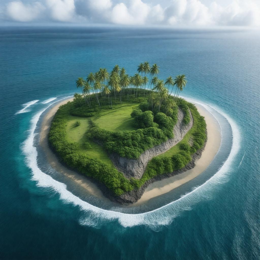 AI-created image of East Island
