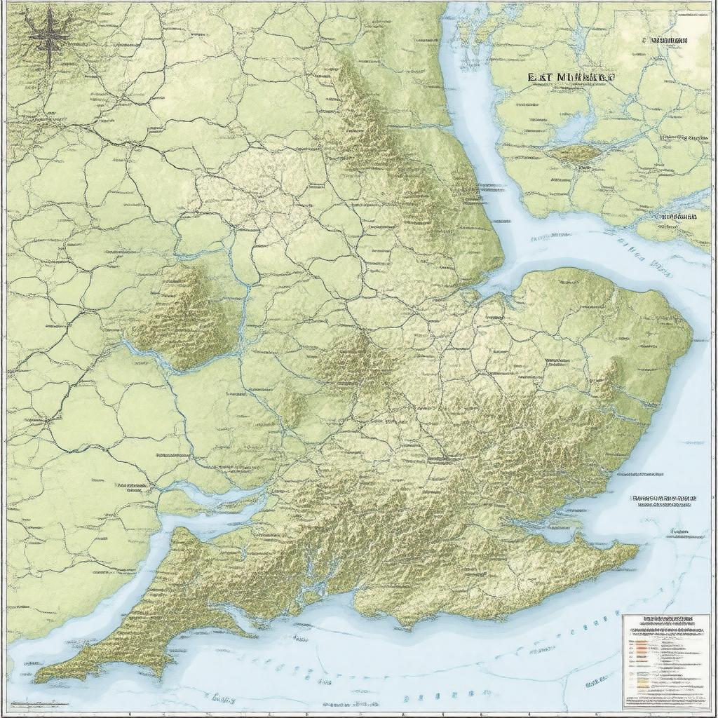 Click to view larger image AI-created image of East Midlands