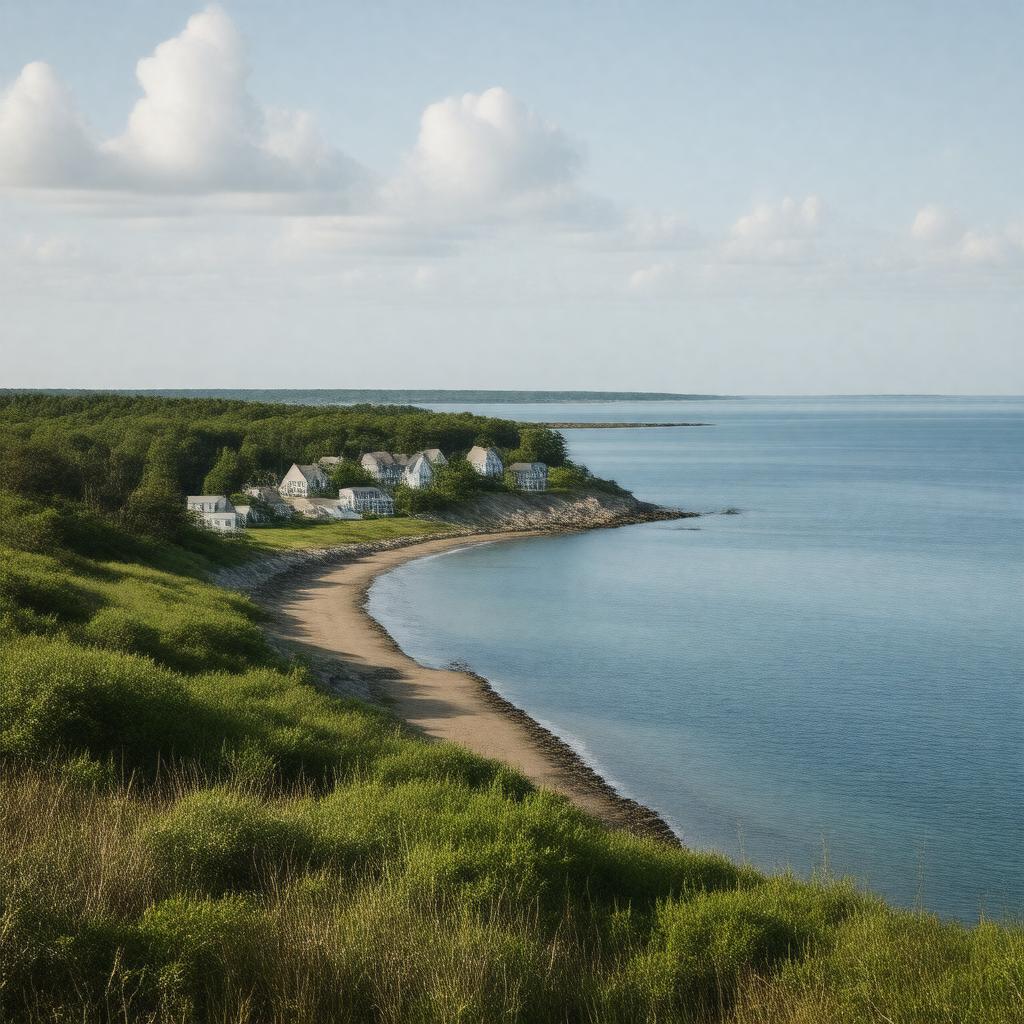 AI-created image of East Sandwich, Massachusetts, United States