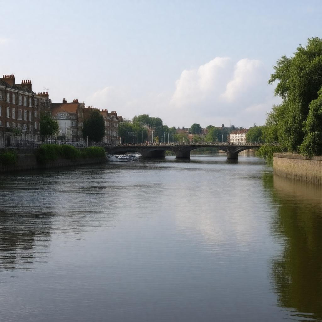 AI-created image of East Twickenham