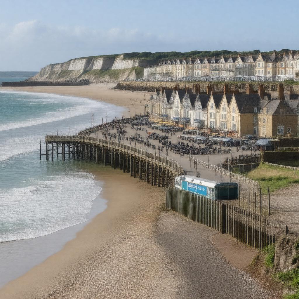 AI-created image of Eastbourne, England