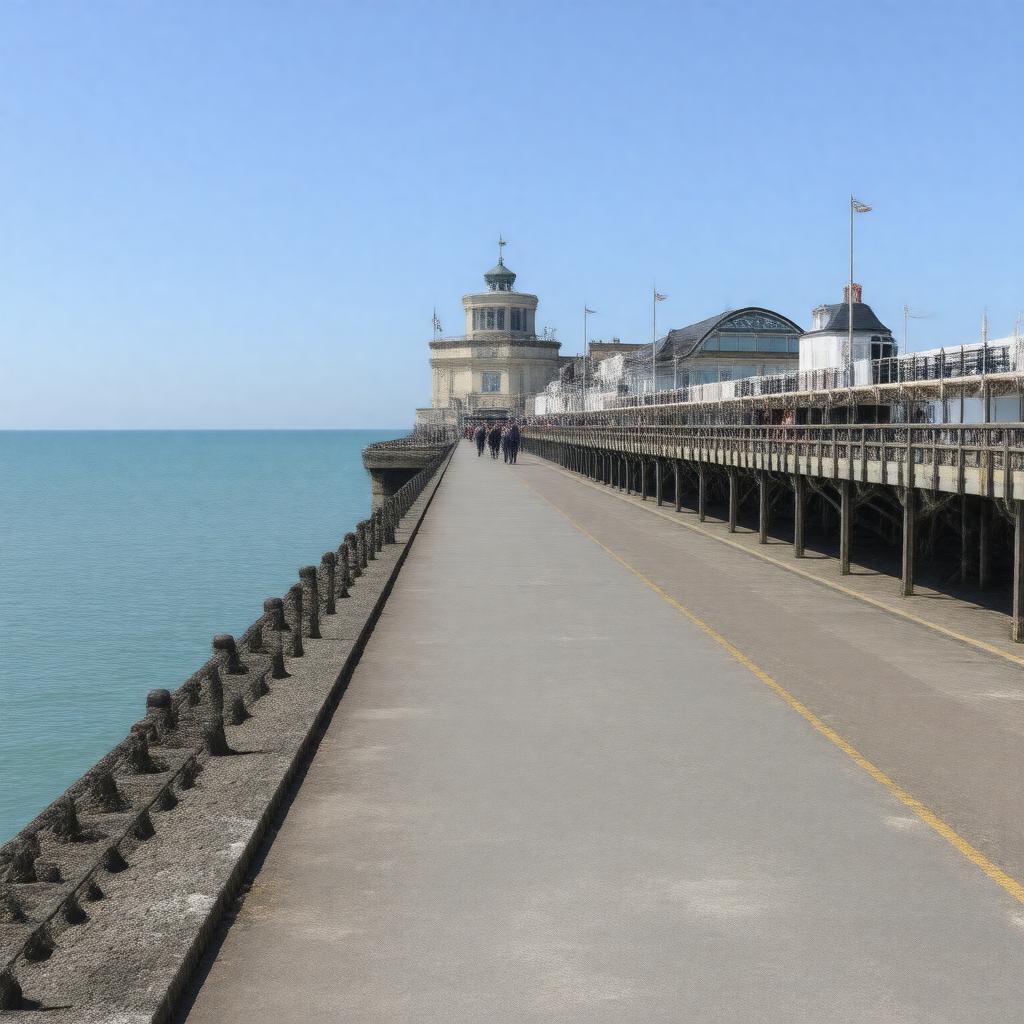 AI-created image of Eastbourne Pier