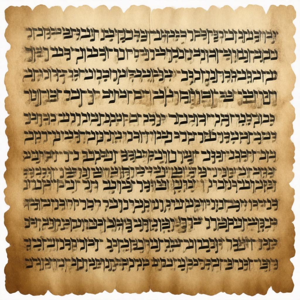 AI-created image of Eastern Aramaic