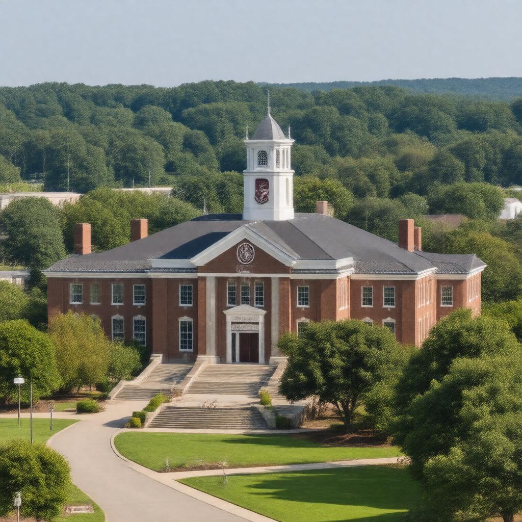 AI-created image of Eastern Kentucky University