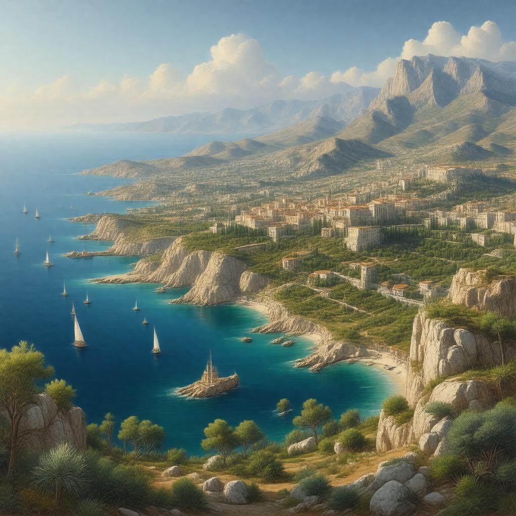 AI-created image of Eastern Mediterranean