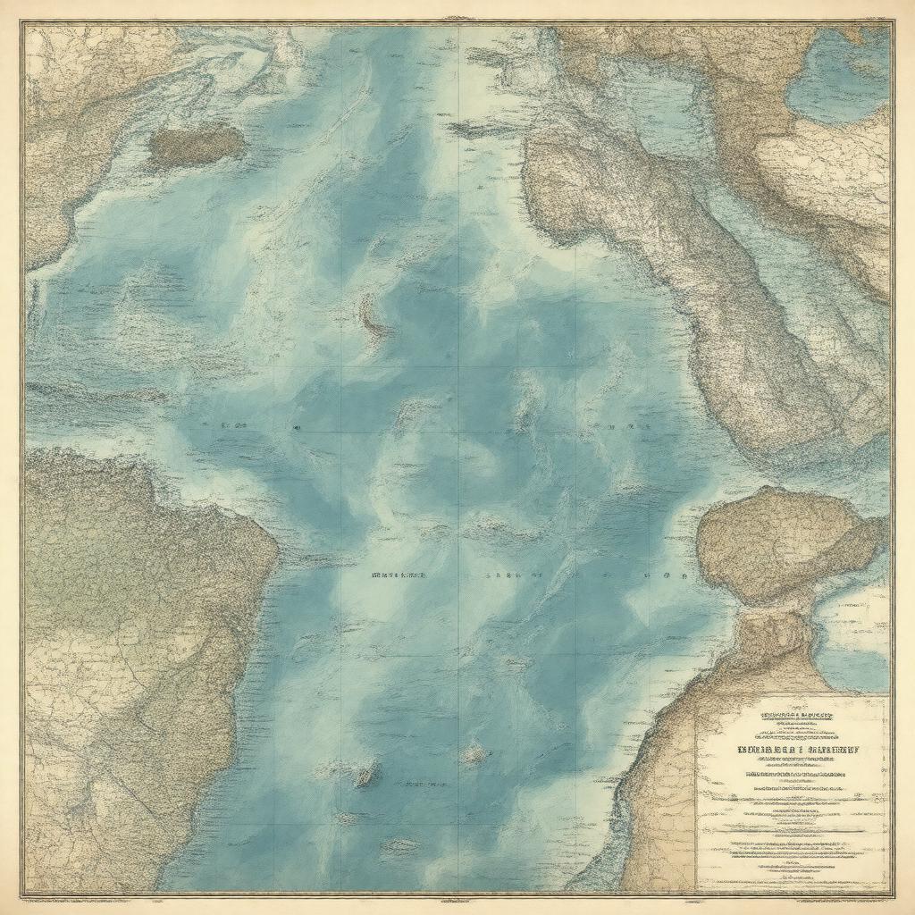 AI-created image of Eastern North Atlantic Ocean (historically)