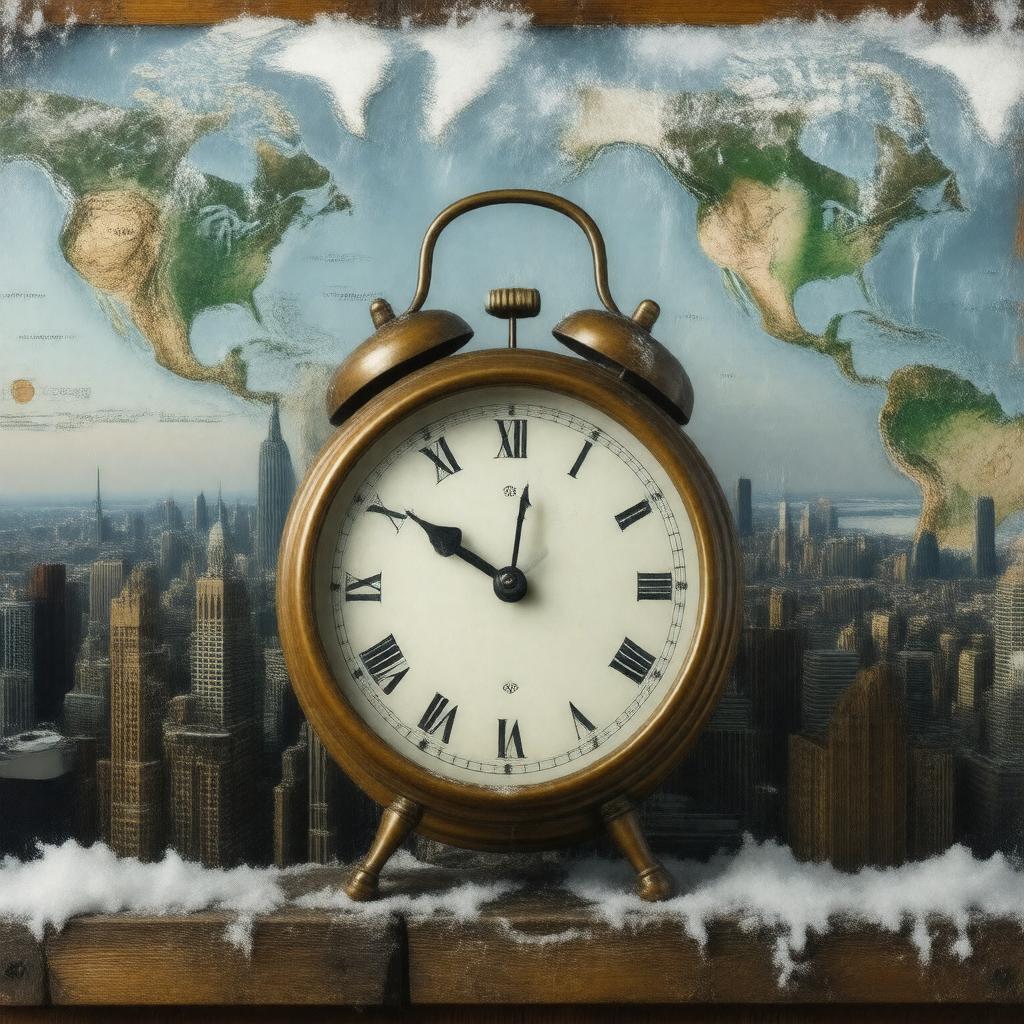 AI-created image of Eastern Standard Time (EST)