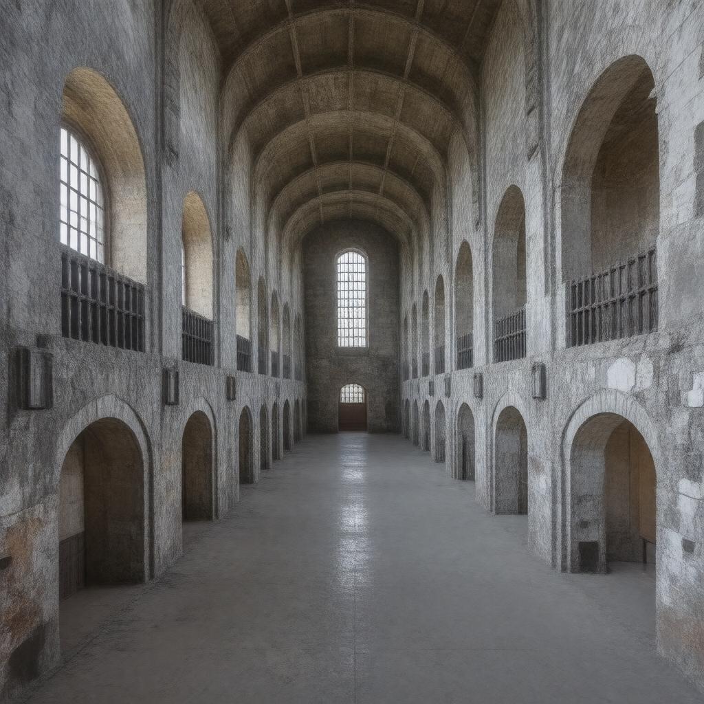 AI-created image of Eastern State Penitentiary
