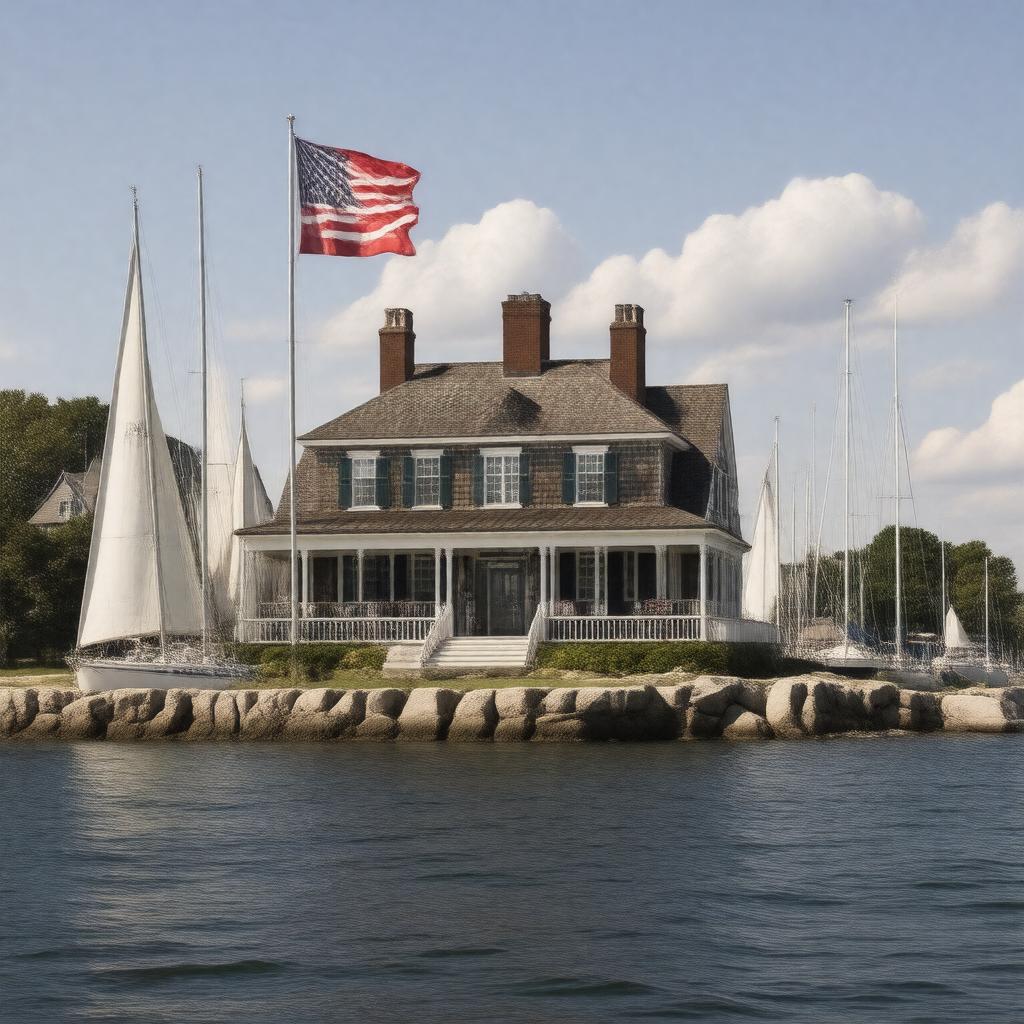 AI-created image of Eastern Yacht Club