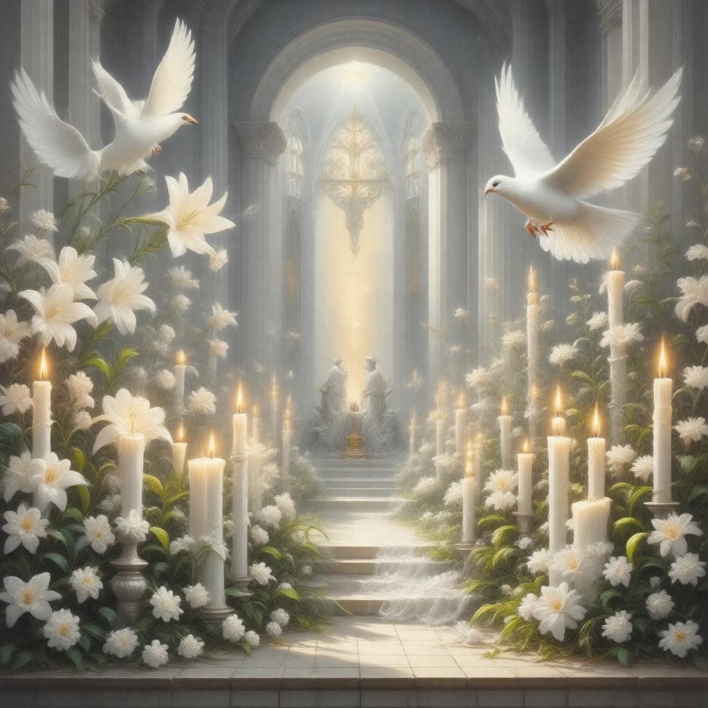 AI-created image of Eastertide (50 days)