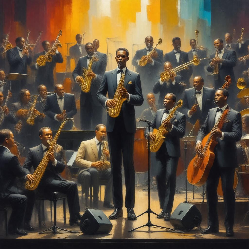 AI-created image of Eastman Jazz Ensemble