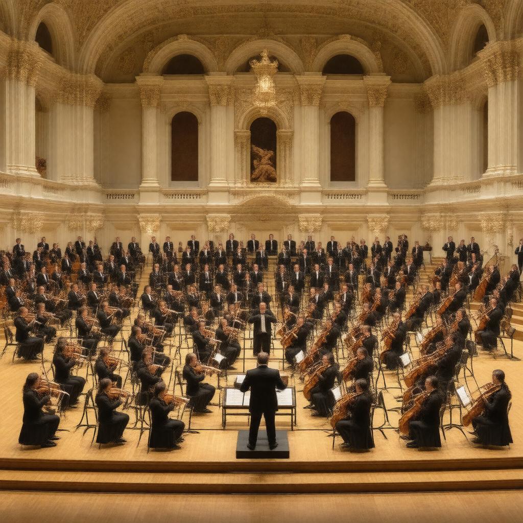 Click to view larger image AI-created image of Eastman Philharmonia