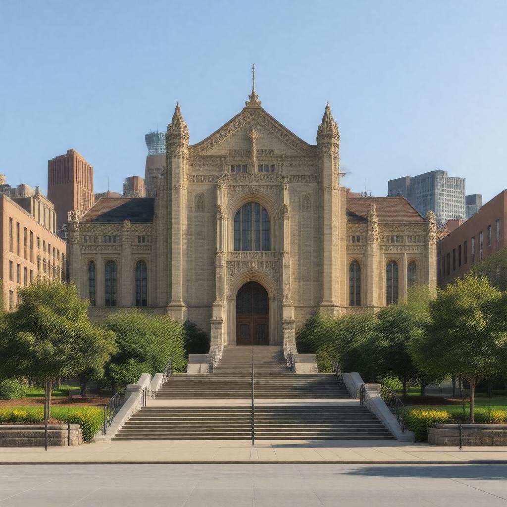 AI-created image of Eastman School of Music