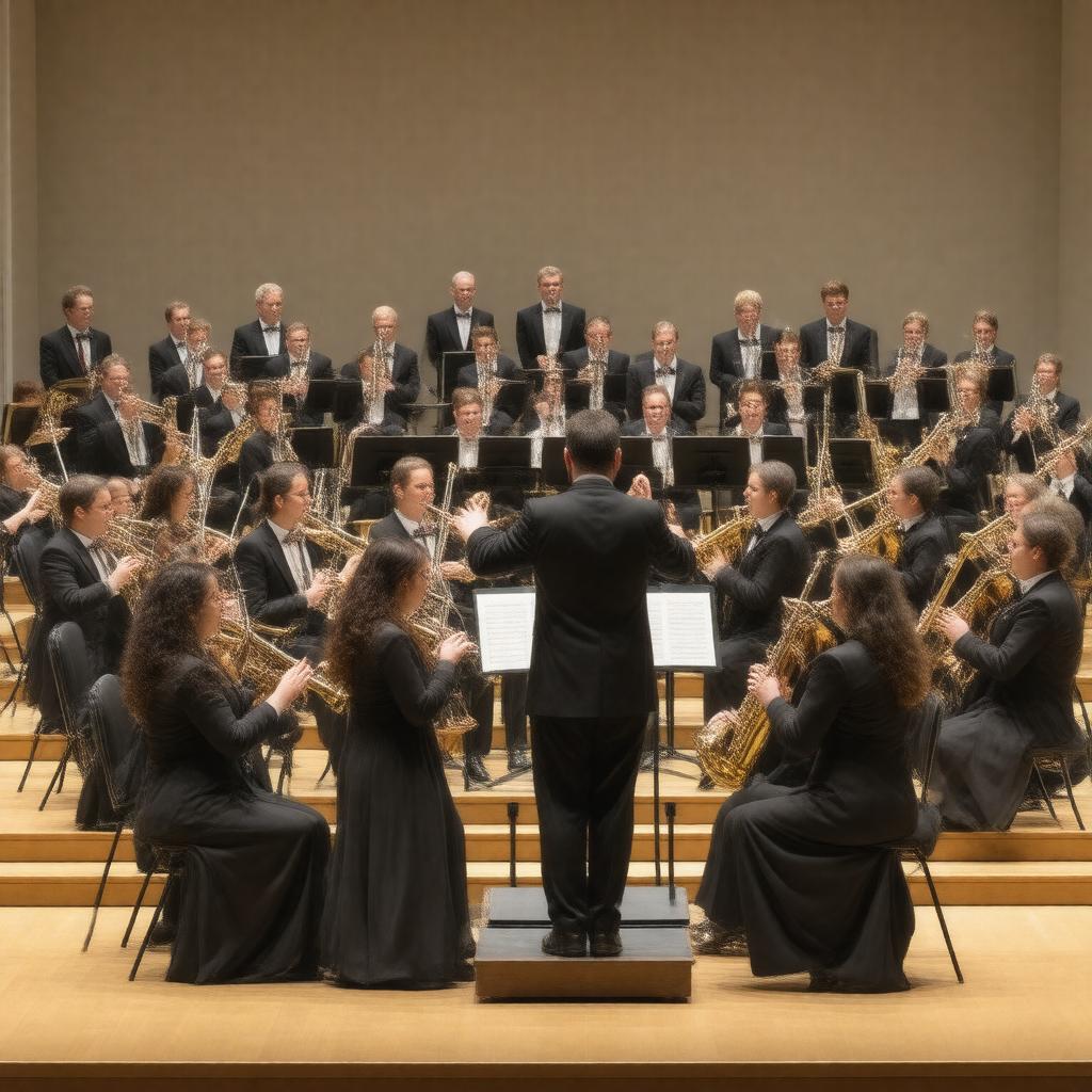 AI-created image of Eastman Wind Ensemble