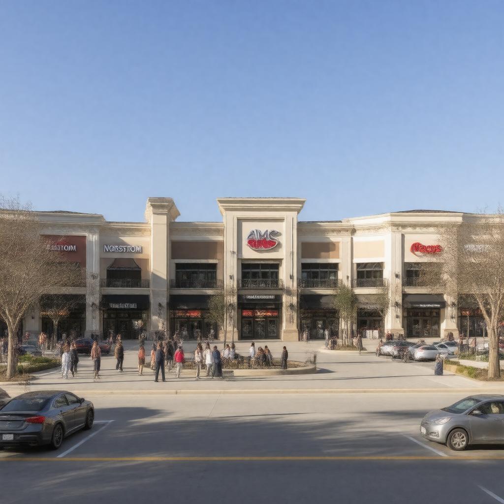AI-created image of Easton Town Center