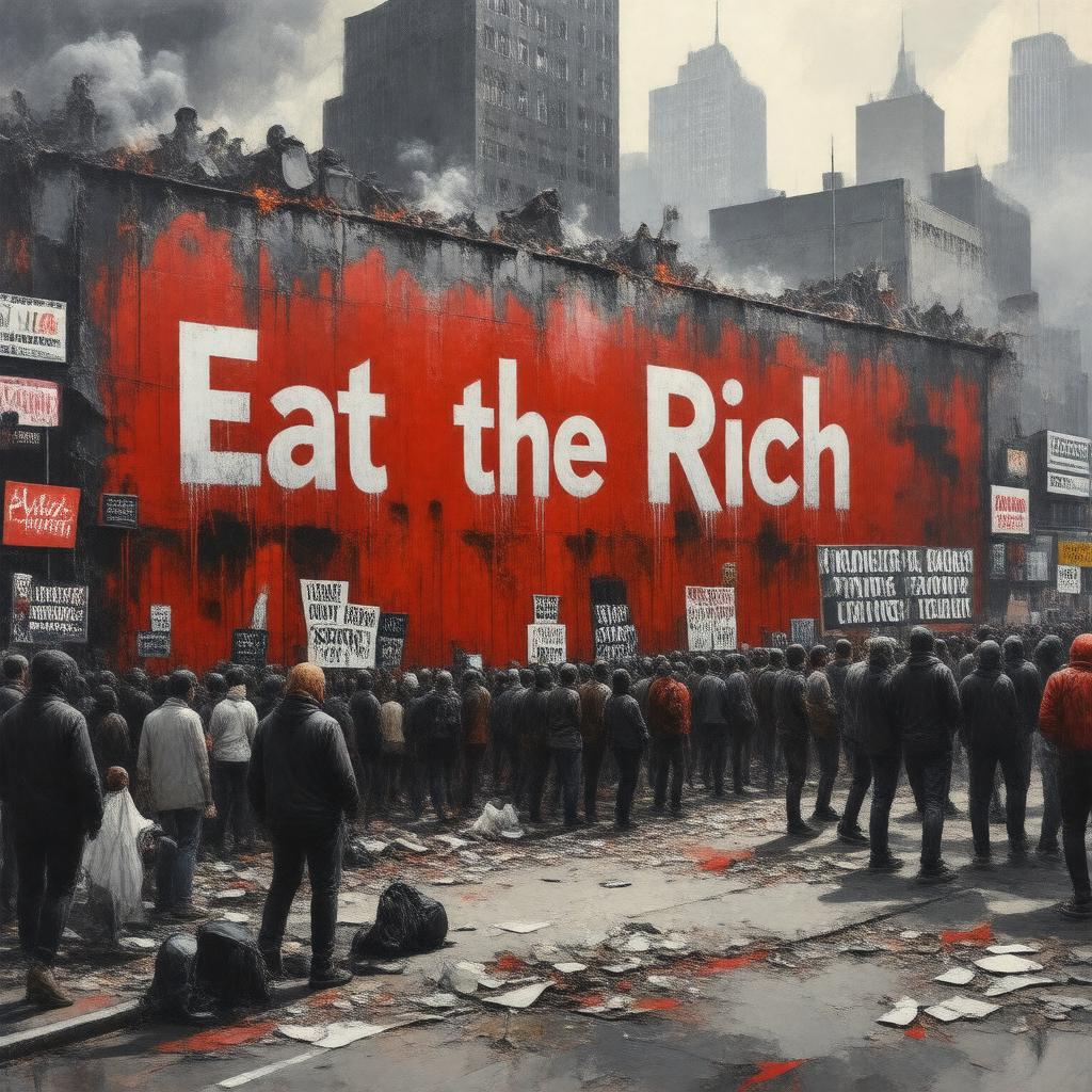 AI-created image of Eat the Rich