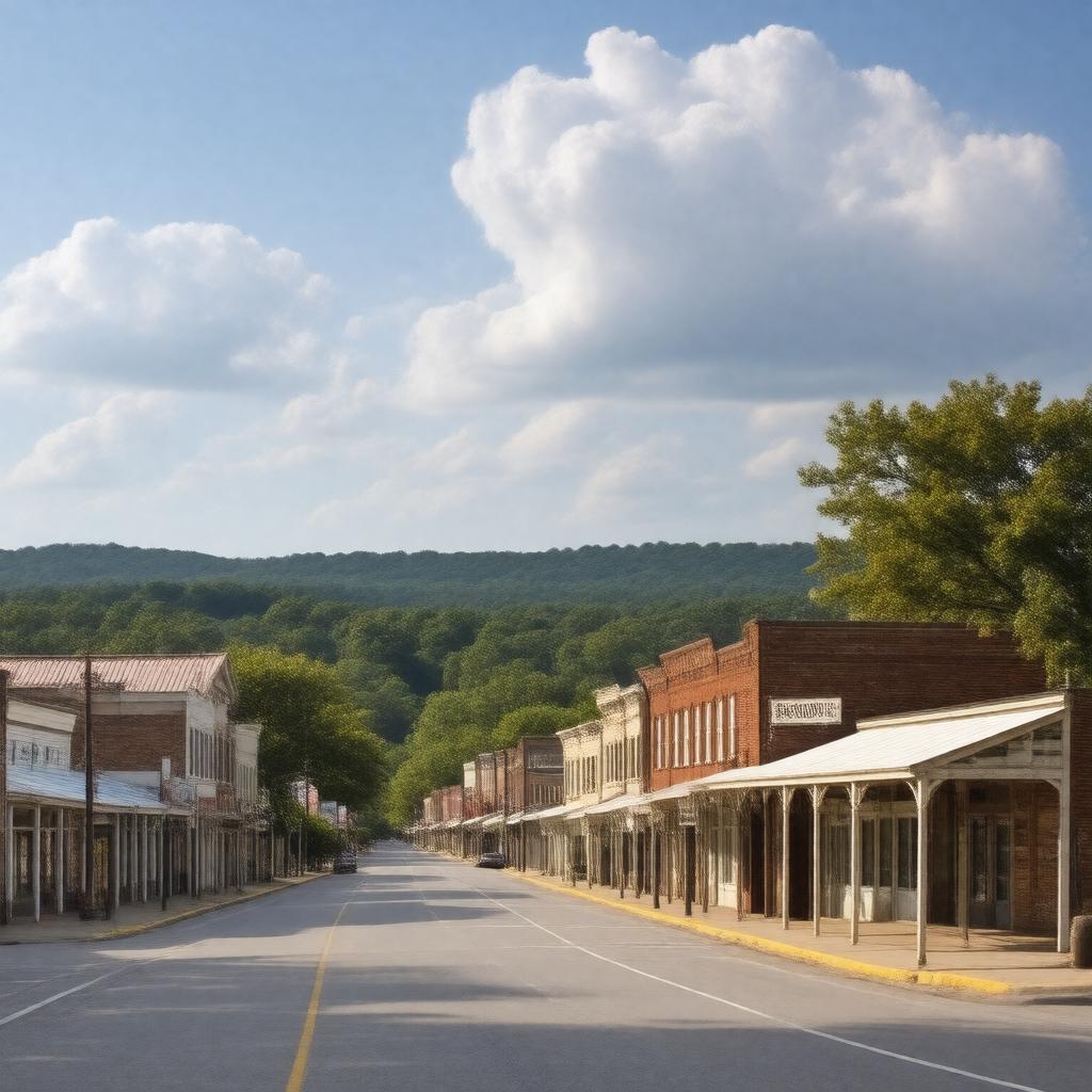 AI-created image of Eatonton, Georgia, USA