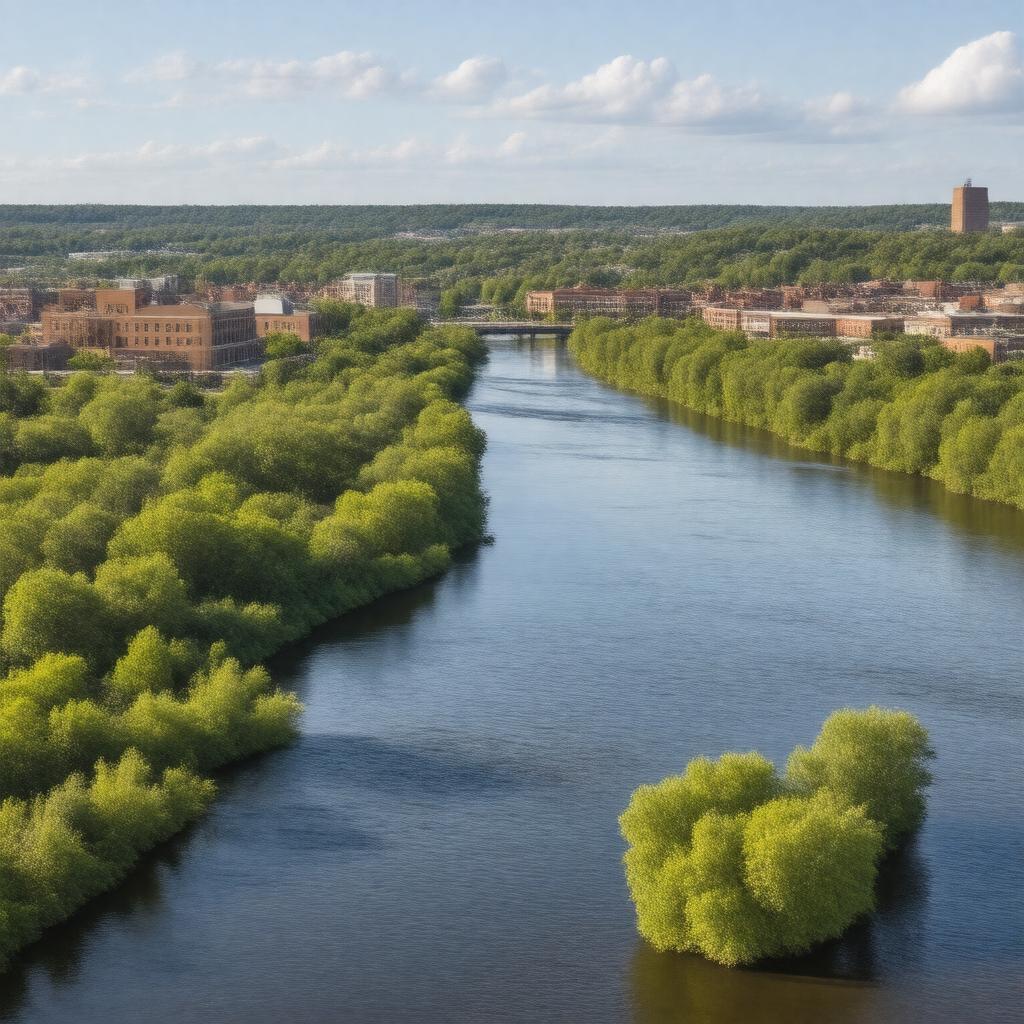 AI-created image of Eau Claire