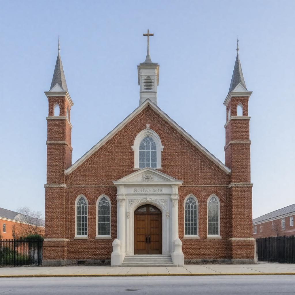 AI-created image of Ebenezer Baptist Church