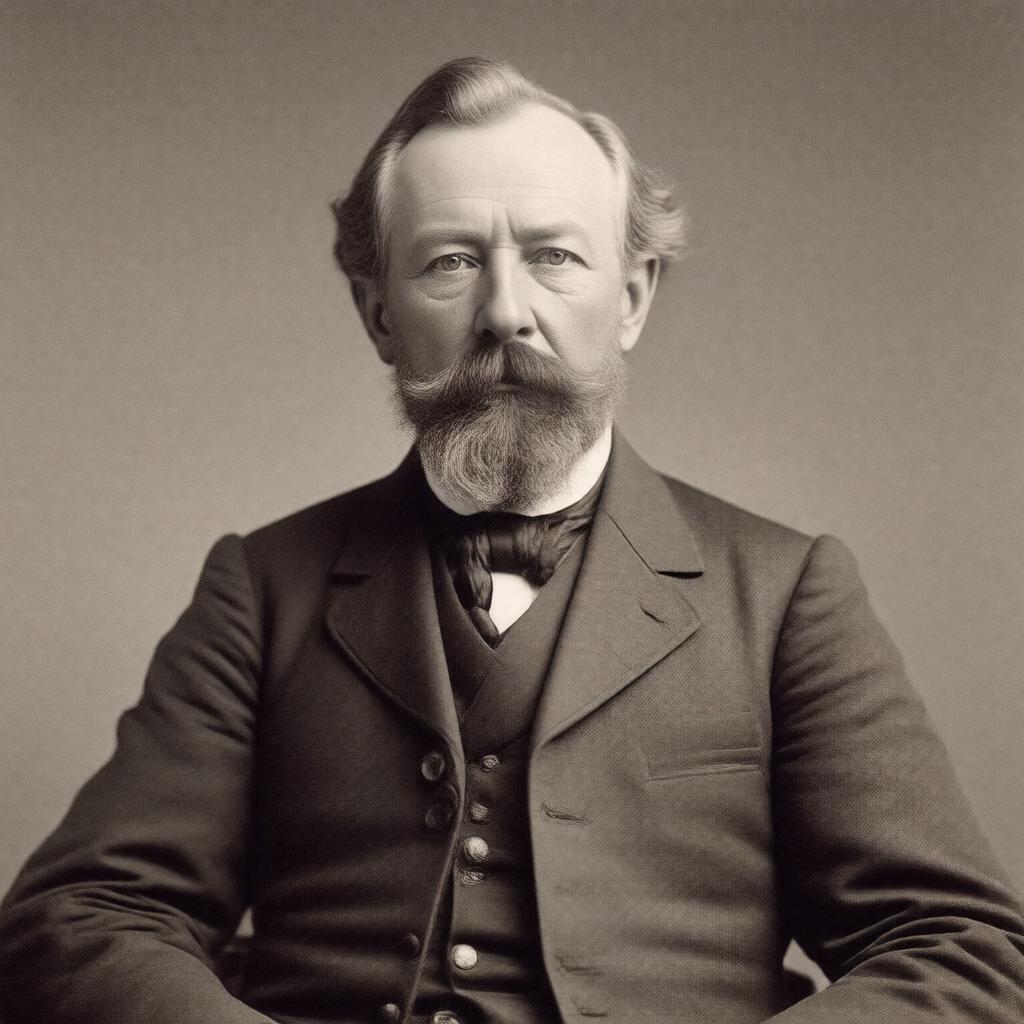 AI-created image of Ebenezer Irving
