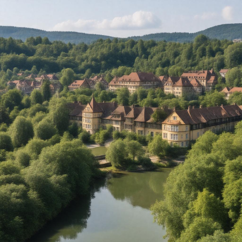 Click to view larger image AI-created image of Eberhard Karls Universität Tübingen