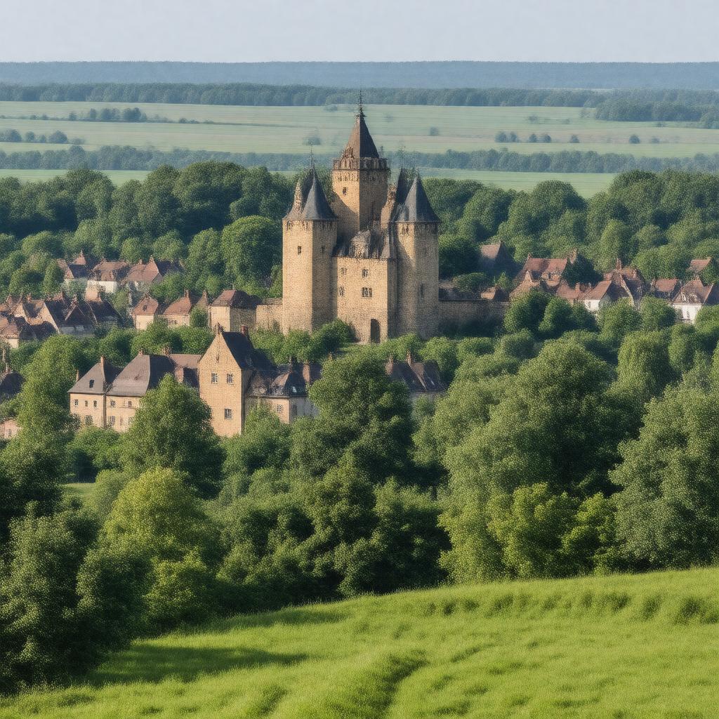 AI-created image of Ecaussinnes