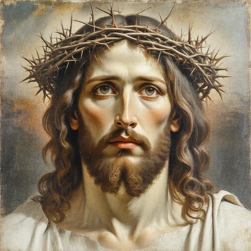 AI-created image of Ecce Homo