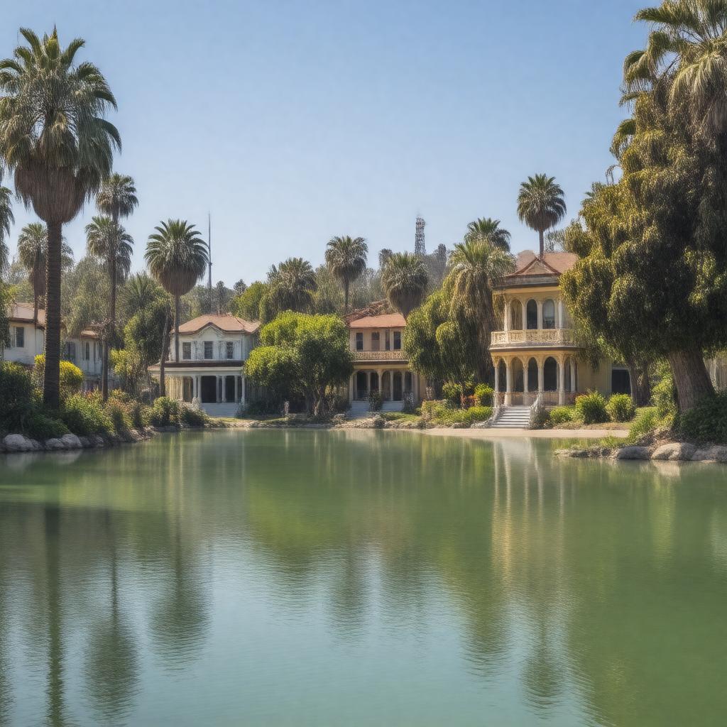 AI-created image of Echo Park