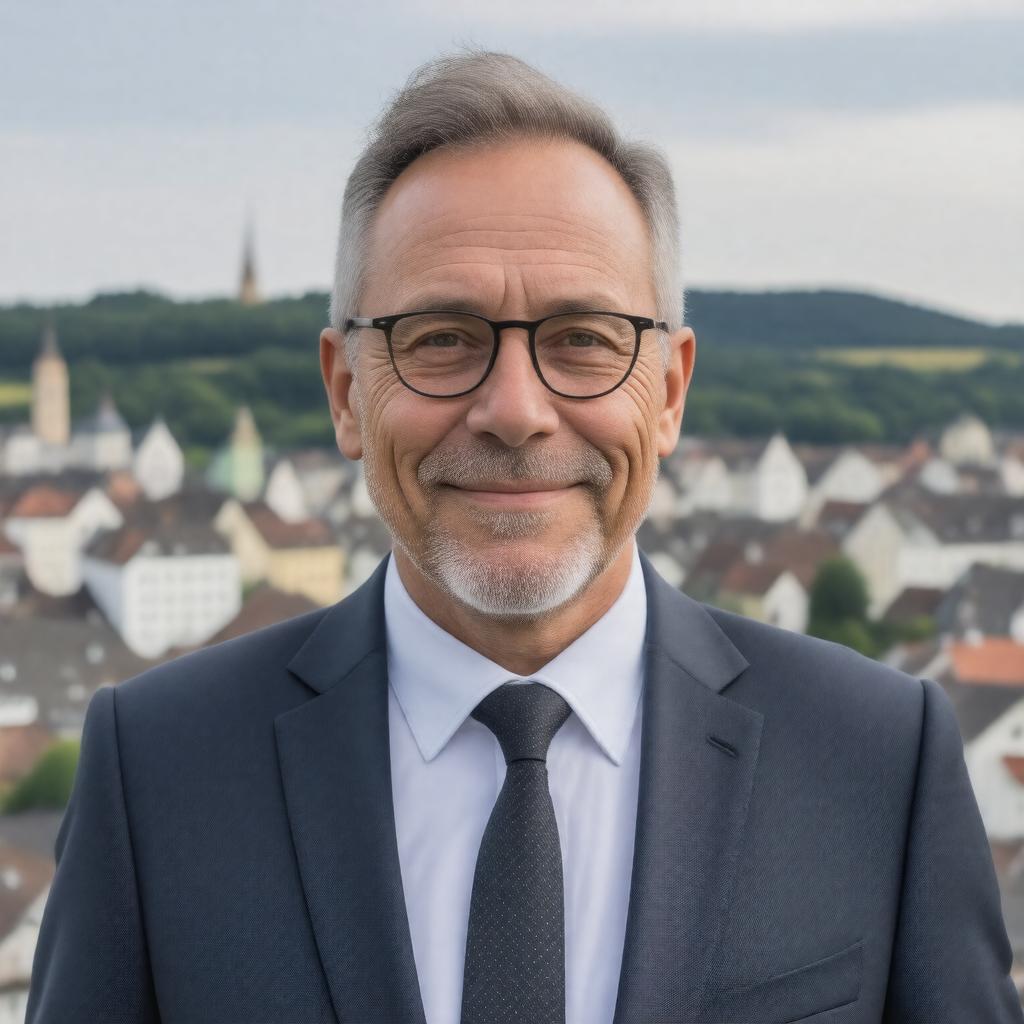 AI-created image of Eckart Würzner