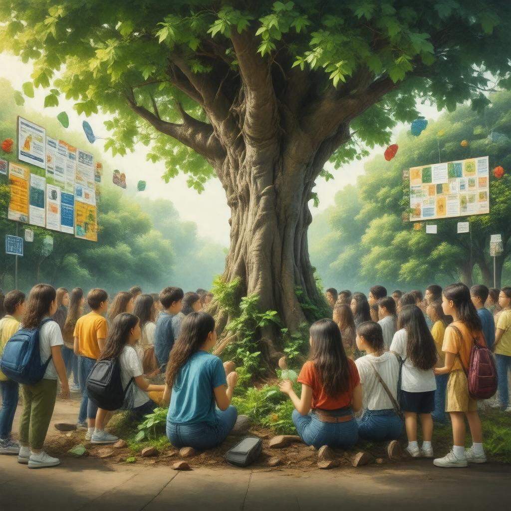 AI-created image of Eco-Ambassador program