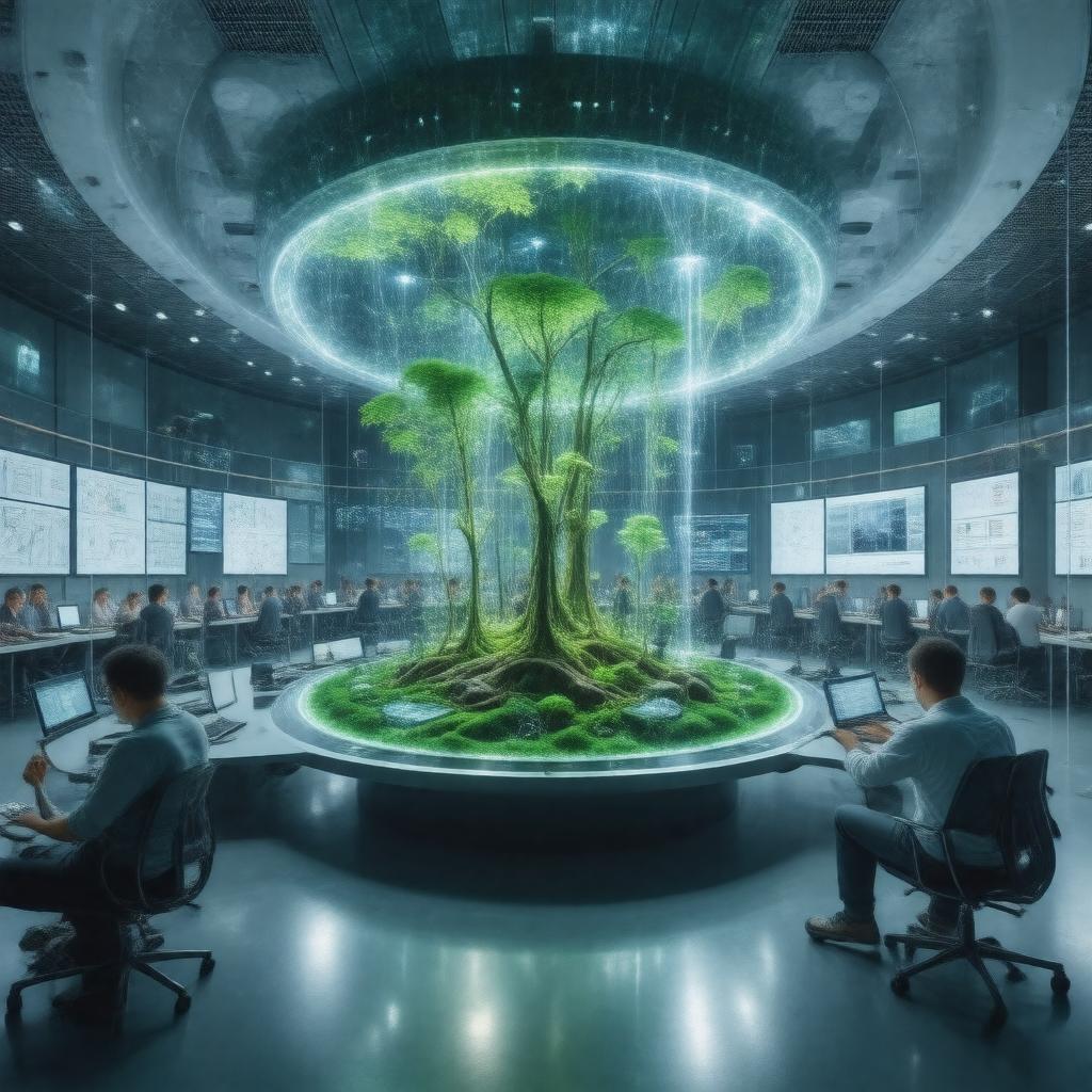 AI-created image of Ecological Modeling Lab