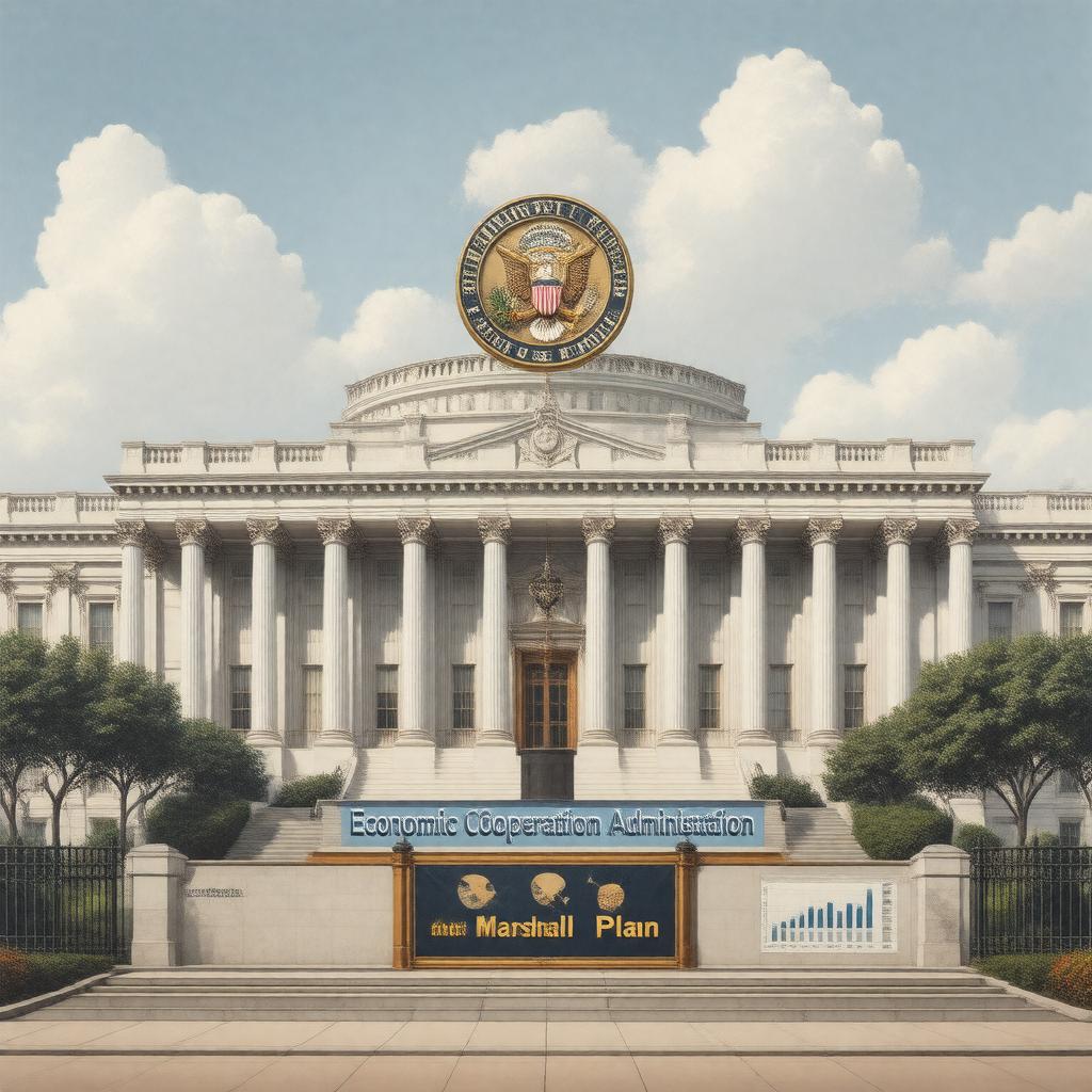 AI-created image of Economic Cooperation Administration