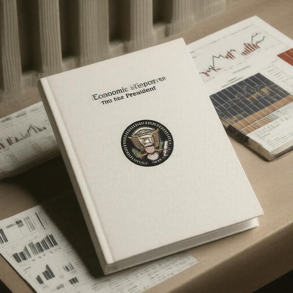 Click to view larger image AI-created image of Economic Report of the President