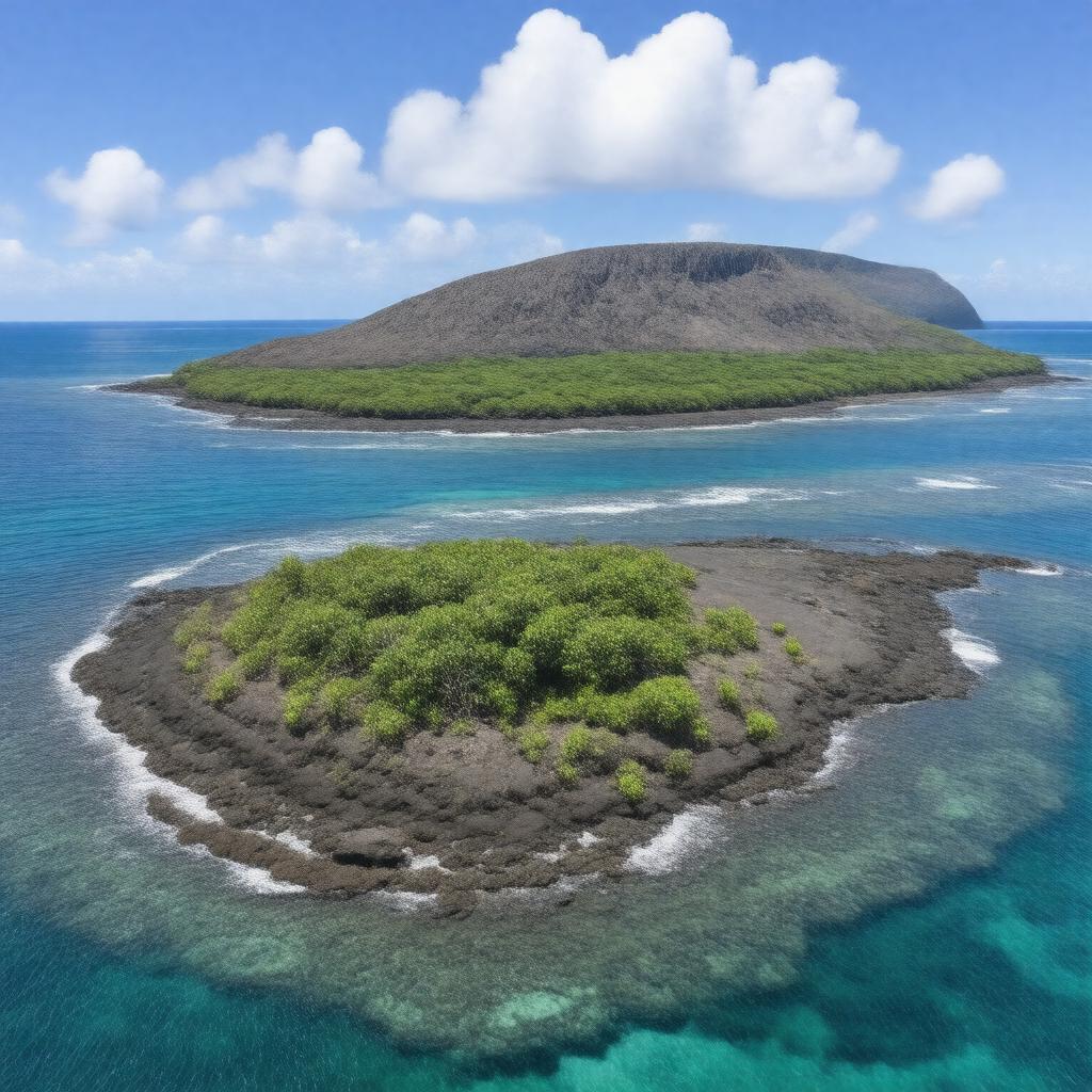 AI-created image of Ecuador (Galápagos Islands)