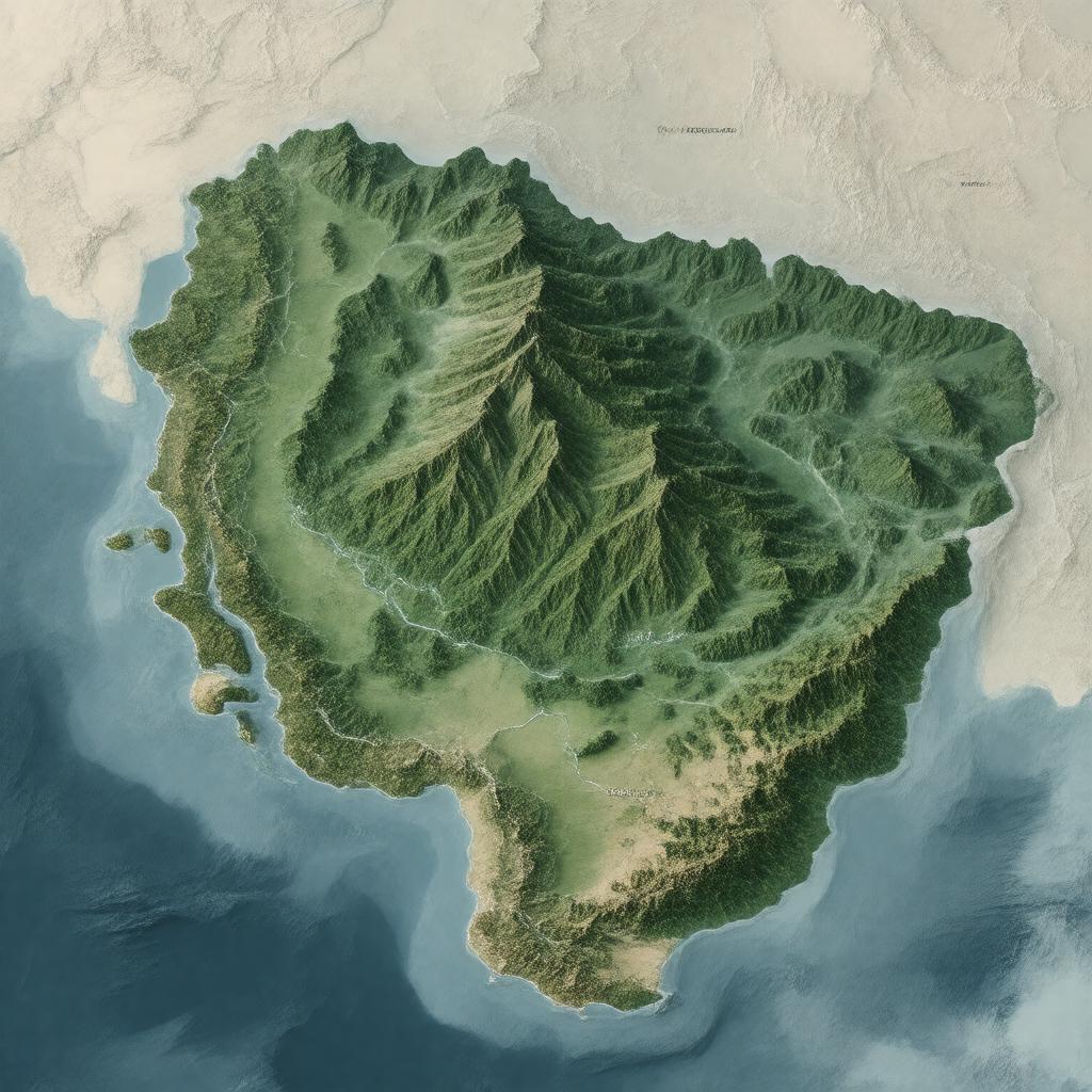Click to view larger image AI-created image of Ecuador (mainland)