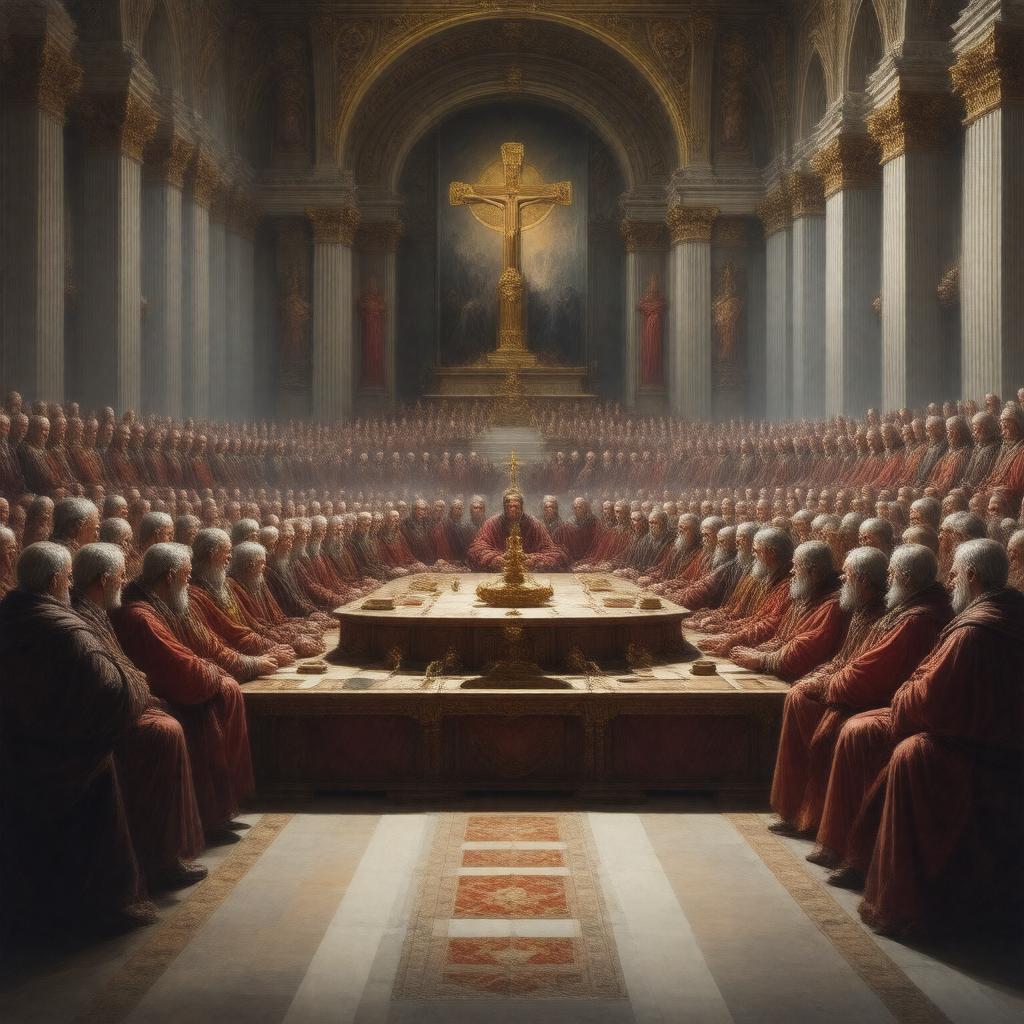 AI-created image of Ecumenical councils