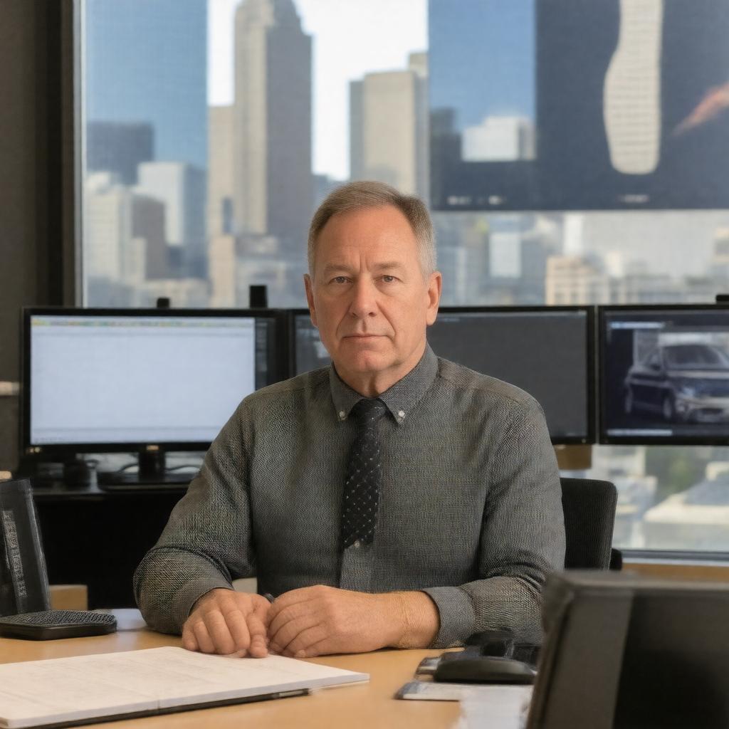 Click to view larger image AI-created image of Ed Ludlow