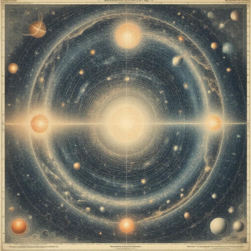 Click to view larger image AI-created image of Eddington–Lemaître model