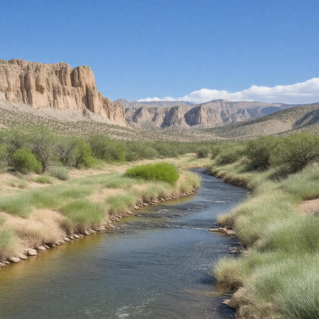 AI-created image of Eddy County, New Mexico