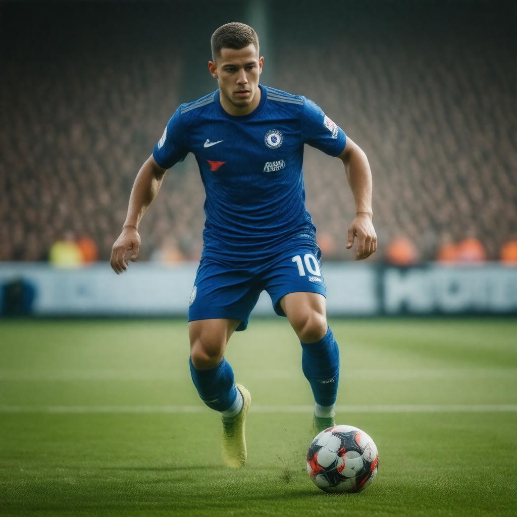 AI-created image of Eden Hazard
